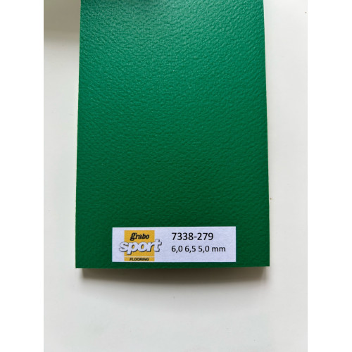 Спортивный линолеум Grabo Flex Gymfit 5 мм Green 7338