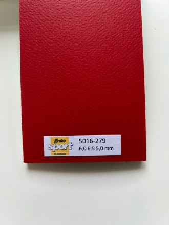Спортивный линолеум Grabo Flex Gymfit 5 мм Red 5016